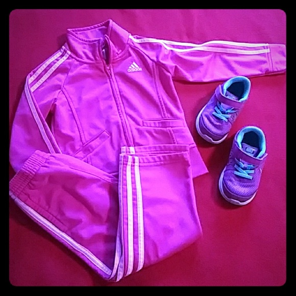 adidas Other - 💖💖Girls toddler Adidas Pink Set💖💖